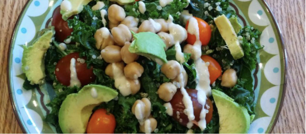 Weeknight Vegan Caesar Salad