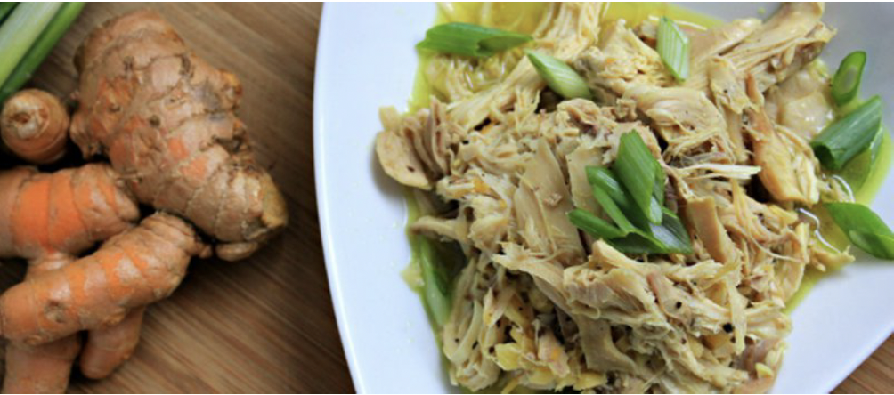 Slow Cooker Coconut Turmeric Chicken
