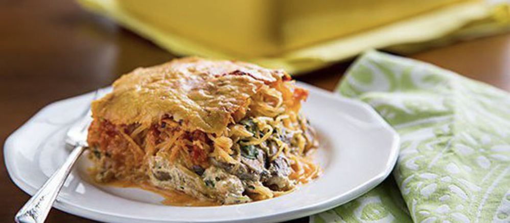 Spaghetti Squash Lasagna Bake