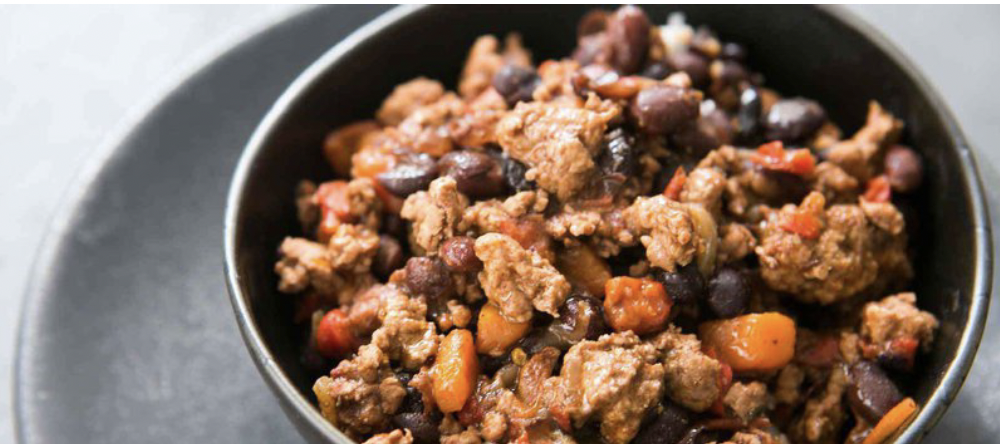 Clean Eating Turkey &amp; Black Bean Chili