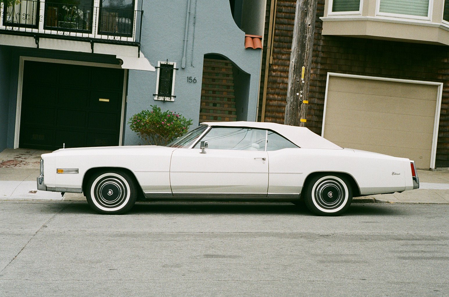  White Cadillac in San Francisco 