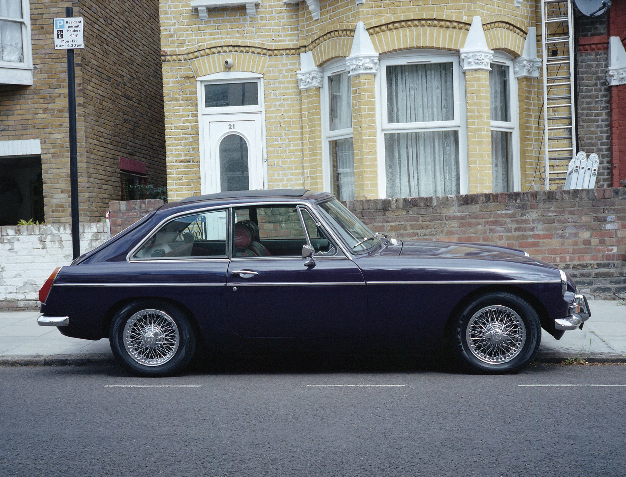  Purple MG in London - UK 