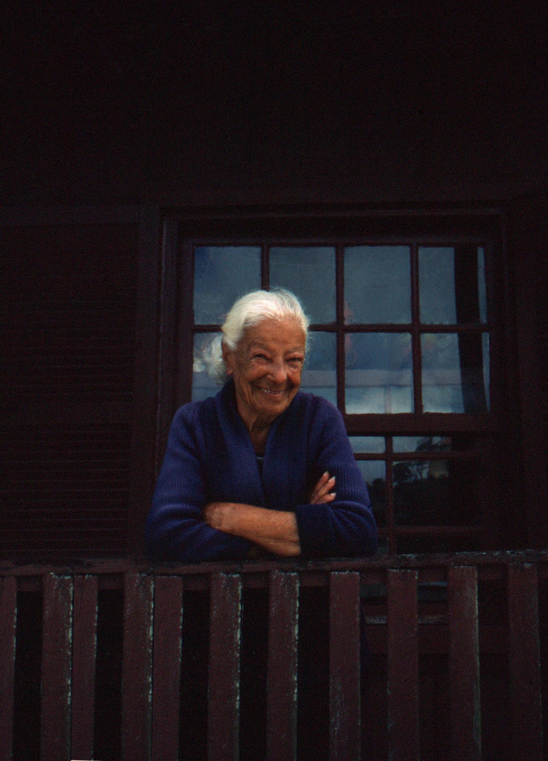 Dona Francisca - local poet and personality