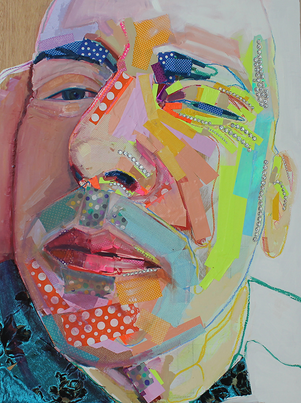 SELF PORTRAIT. 48" X 36"