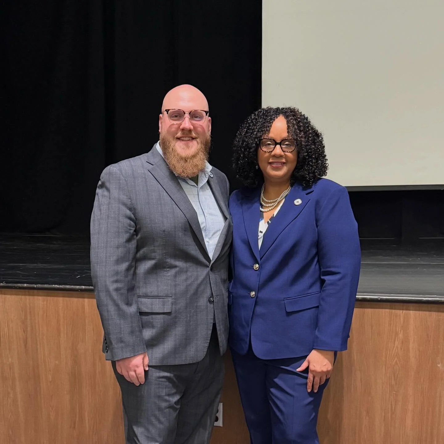 So great to join Mayor @flowers_yvonne for her State of the City Address! The state of the city of Poughkeepsie is strong!!!