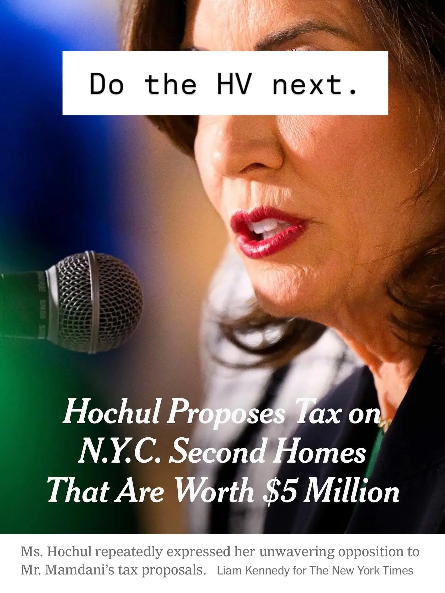 If we can tax the ultra-wealthy&rsquo;s vacation homes in NYC, we can do the same with lavish estates in the Hudson Valley. If you can afford a $5M HV compound for a few weekends in the fall, you can afford a little extra to support HV schools, hospi