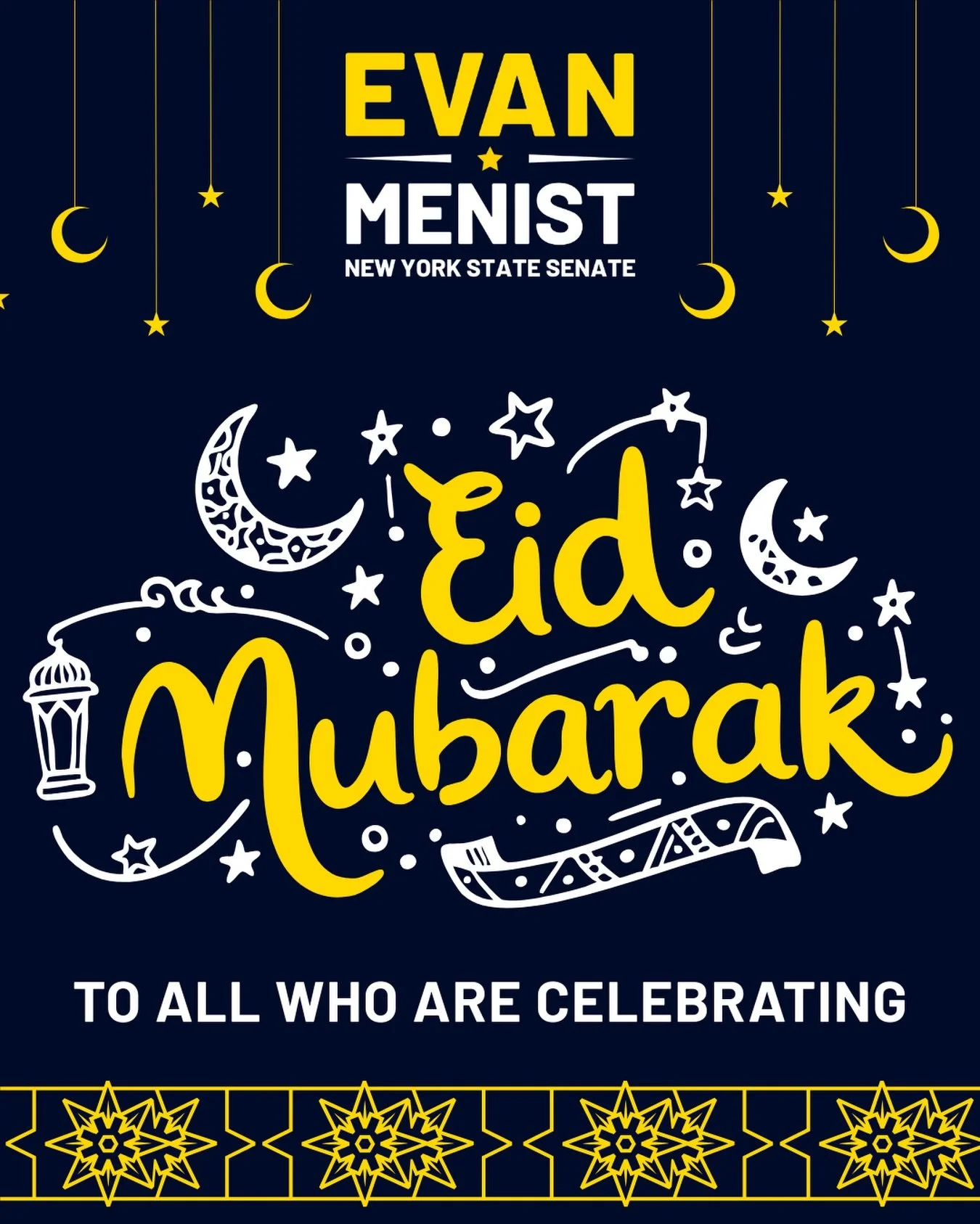 Eid Mubarak to all those celebrating Eid al-Adha today. 🌙

Wishing peace, joy, and blessings to my Muslim neighbors and everyone observing this holiday with family, community, and acts of generosity. May this celebration bring people together in com