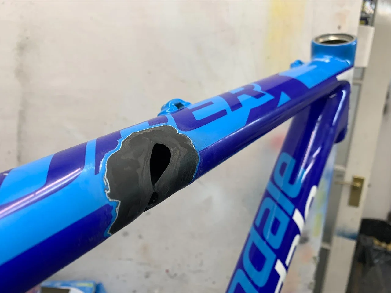 Carbon repair — Bristol Bicycle Restorations