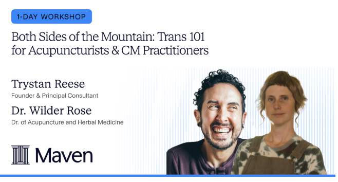 Both Sides of the Mountain: Trans 101 Training for Acupuncturists and CM Practitioners