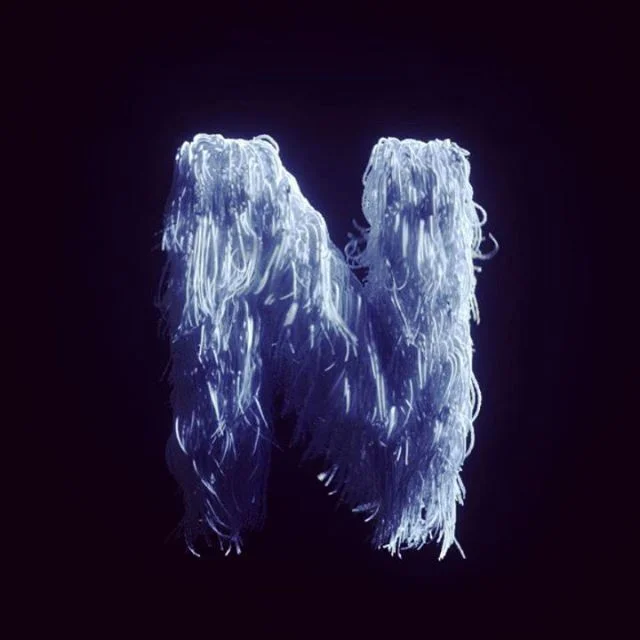 N
Stands for Hair physics

#36days_n #36daysoftype06 #36daysoftype #n #hairsimulation #hair #amaro