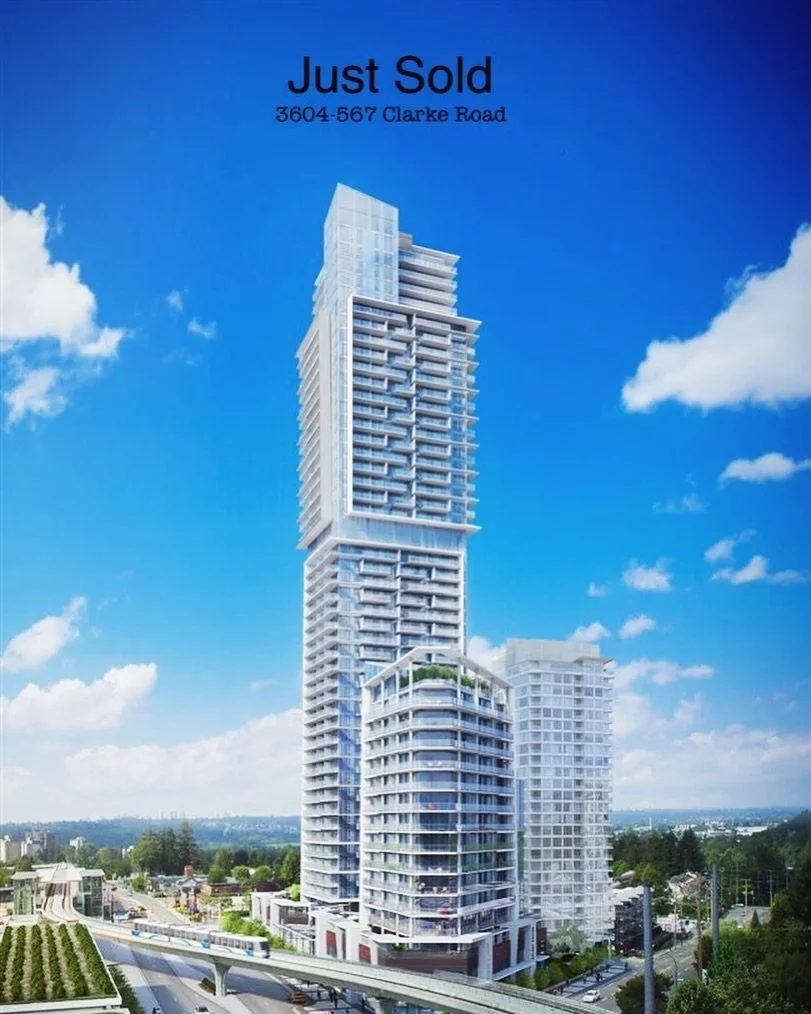 Congratulations A &amp; S 🥂 🍾

Great job having all your ducks in a row 🦆 🦆 🦆 

#3604-567 Clarke Road, Coquitlam BC. Built by expert builder Marcon. This gorgeous residence boasts extraordinary sweeping views of the region and beyond. The kitche