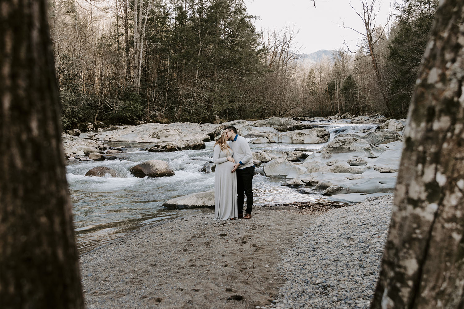 Maternity Photos in the Smoky Mountains