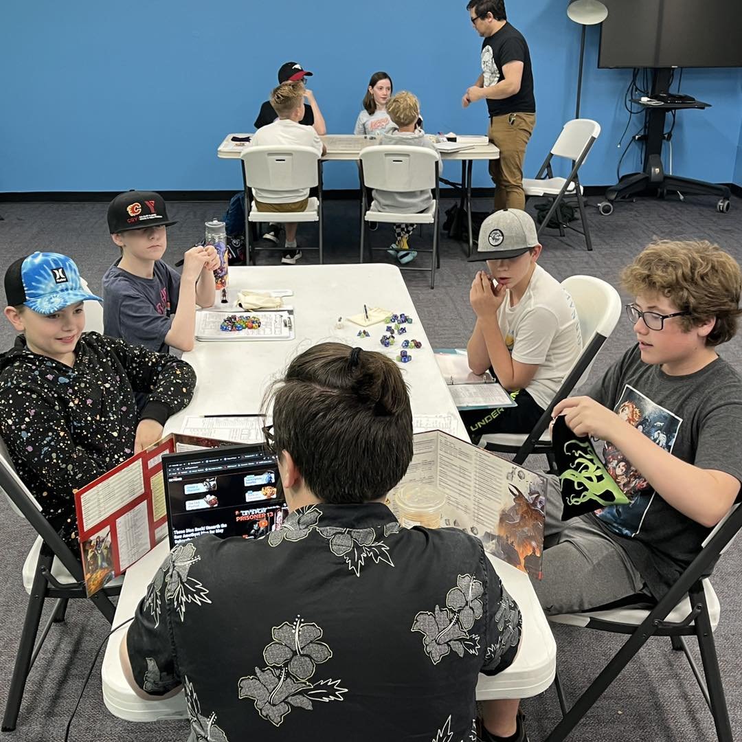 Spring Sessions have begun! 

Book your own or we still have space in our 7 Week Session at @evergreentheatrespaces for ages 9-11! 

#yycyouth #yycparents #calgarykidsfun #dndlife #dnd5e