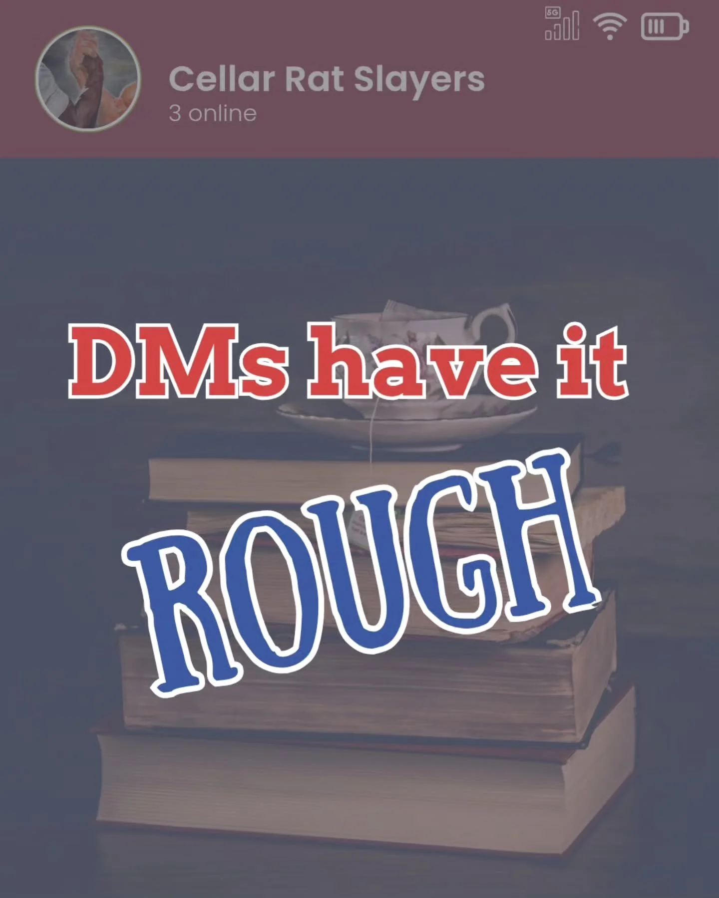 We know how much work running a game can be! Why not let your DM be a player for a change? 

Book with us from now until August 31st and get 10% off your adventure!

#youngadventurersociety #dungeonsanddragons #foreverDM #thingstodoincalgary