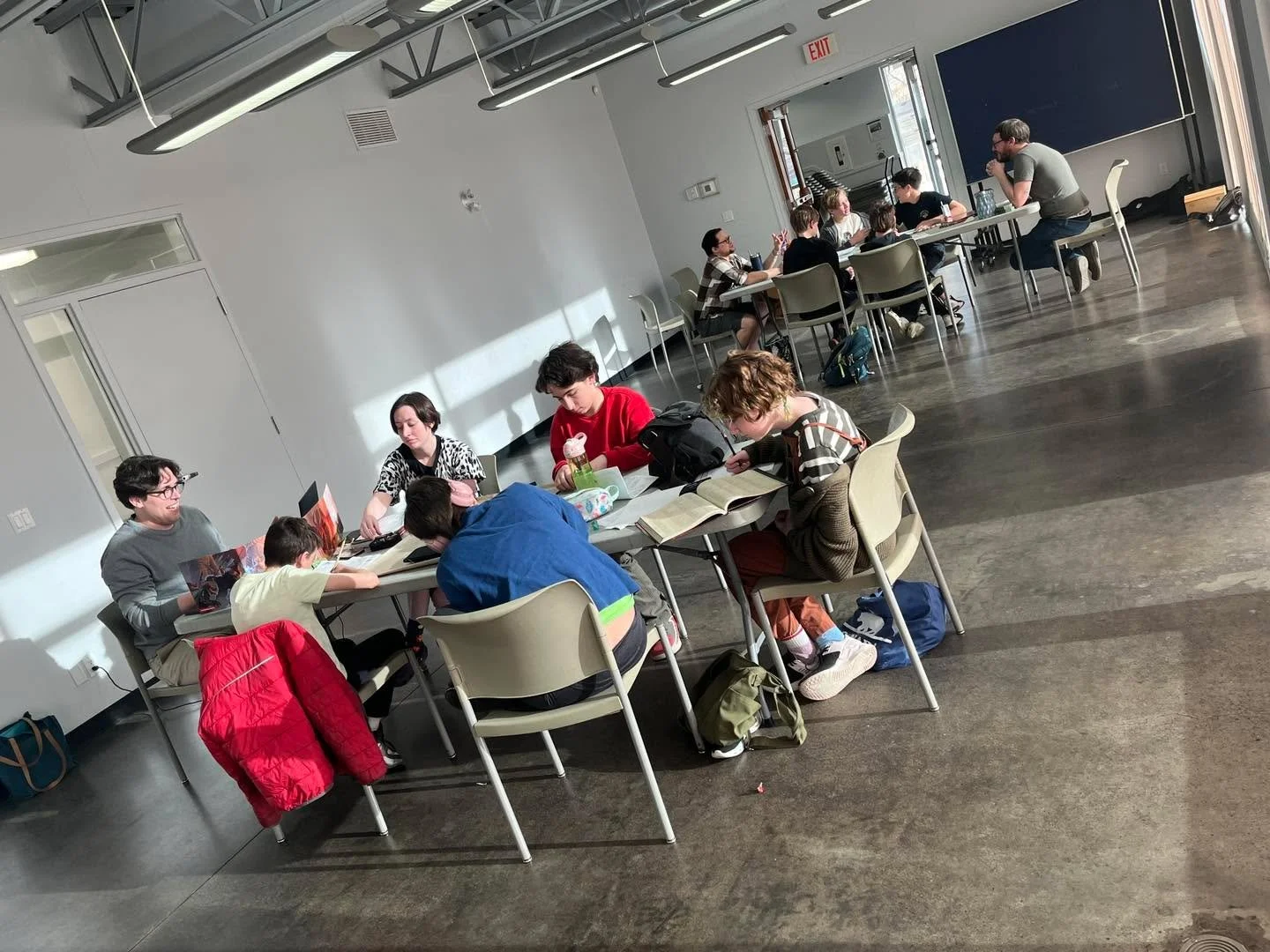 First night of the Spring Session! We are thrilled to be back at the Bridgeland-Riverside Community Association with some new players and Dungeon Masters! Thanks for joining us!