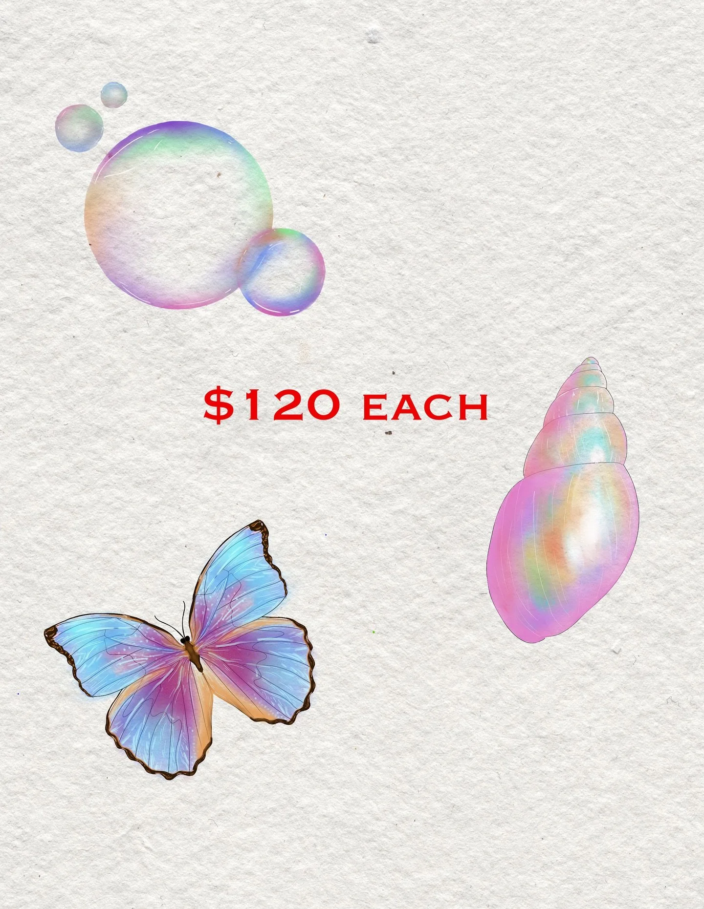 FLASH SALE!!!! I will be retiring these flash pieces in the new year so get em while you can! I have limited spots in December and January left! Each pieces is only available ONE MORE TIME 👀👀 Once they&rsquo;re gone, they&rsquo;re gone!!! 
 
To boo