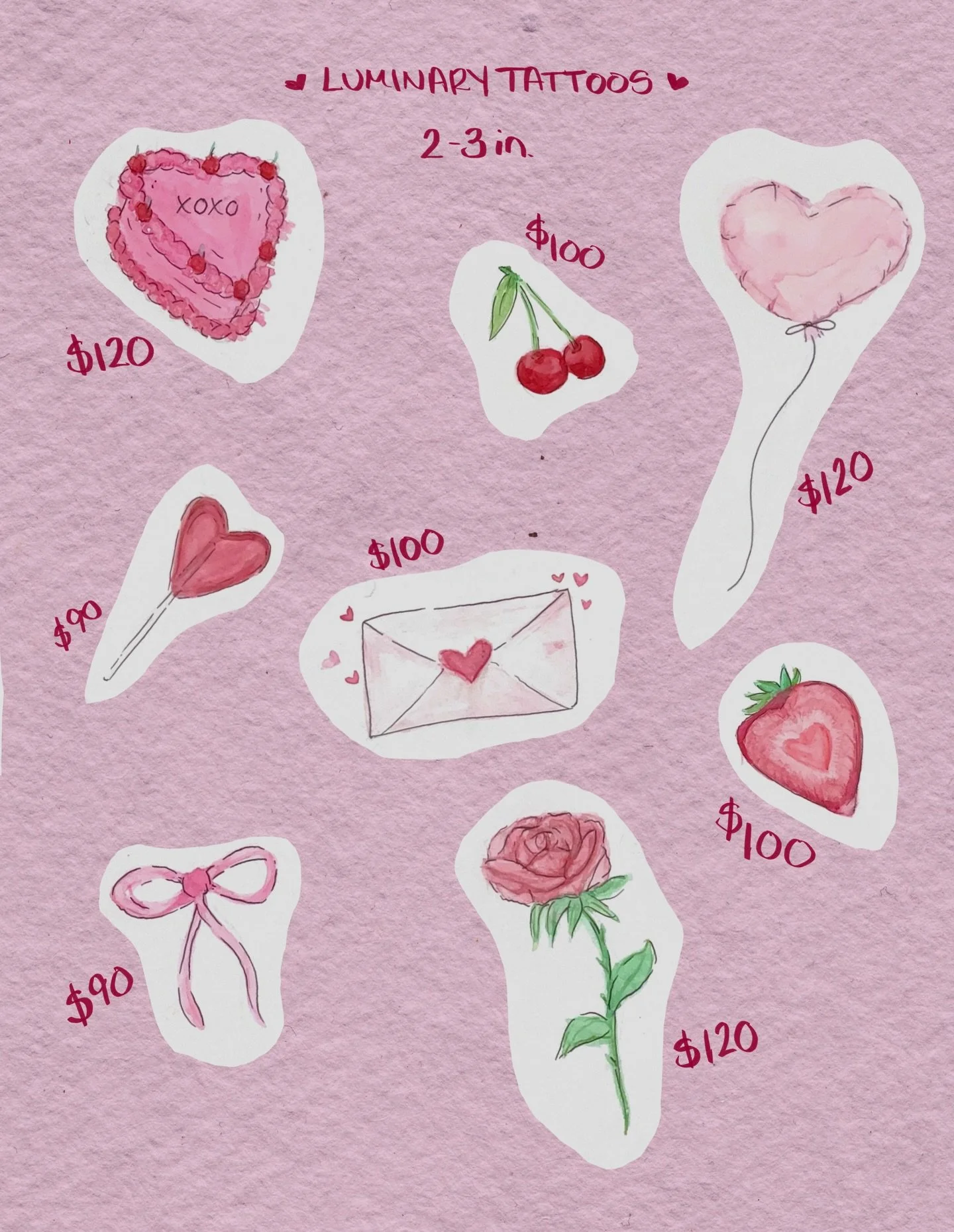 🩷 flash drop 🩷 I&rsquo;ll be taking walk-ups on Friday the 13th with the rest of my nesties! All proceeds from the second sheet will be donated to CIRC. Doors and sign ups open at 10am! See you there 😘

Luminary Tattoos; Botanical and Color Tattoo