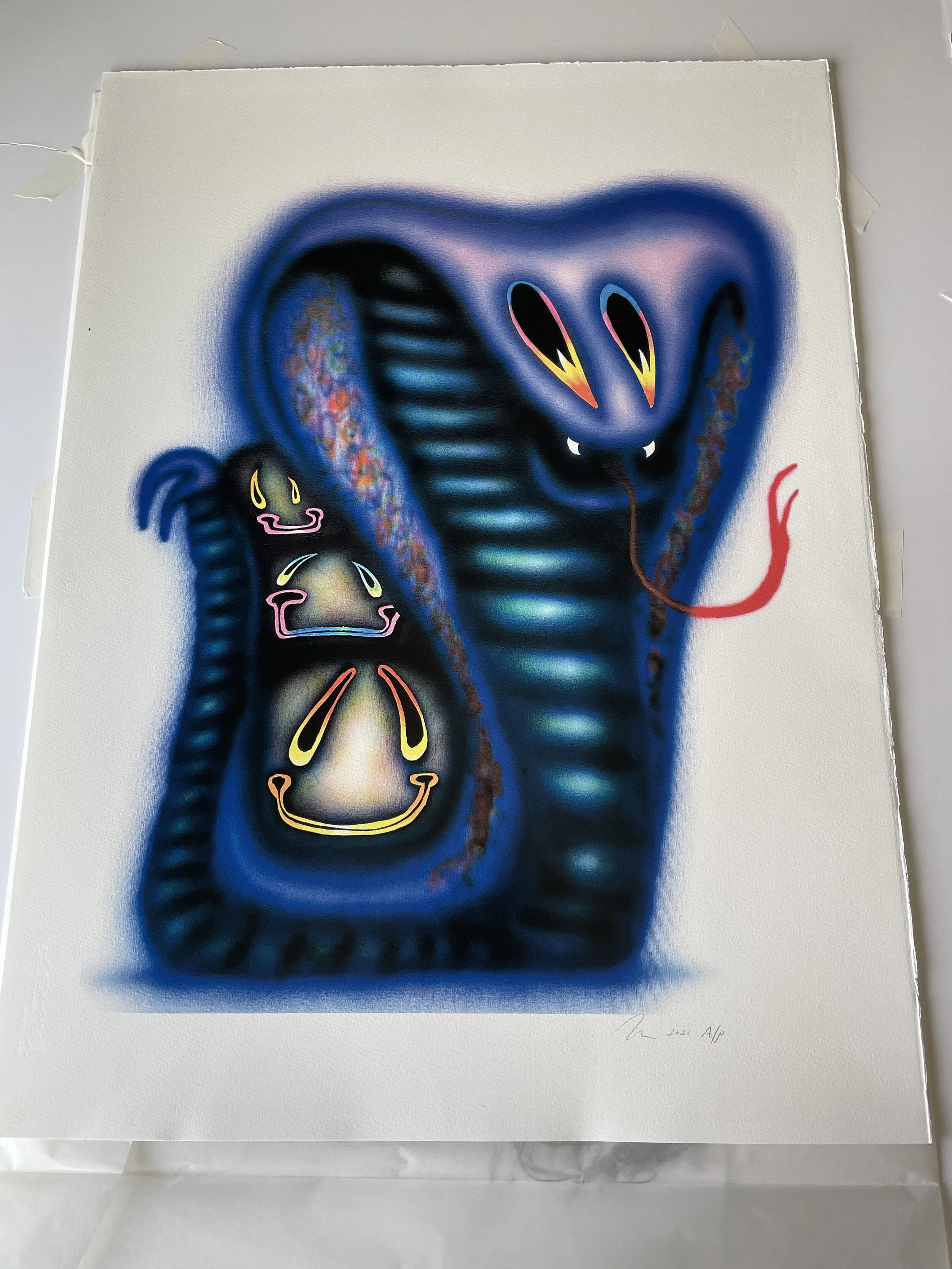 Amazing limited edition screen print from Foss 