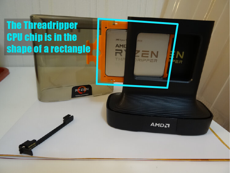 Found a thread ripper for $1000, is it a dead chip? Seller claims it works  but the plate looks suspisious : r/Amd