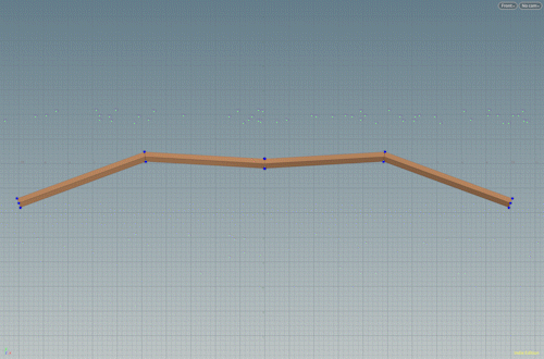 Procedural Animation, My Flapping Wing Test — Blue Bubble Bursting Pins