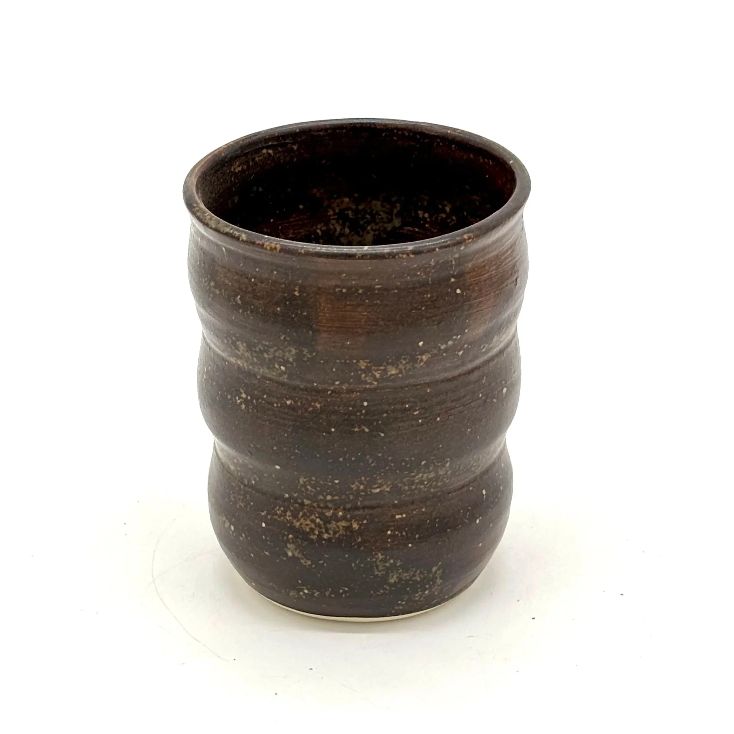 Brown Speckle Blob Cup