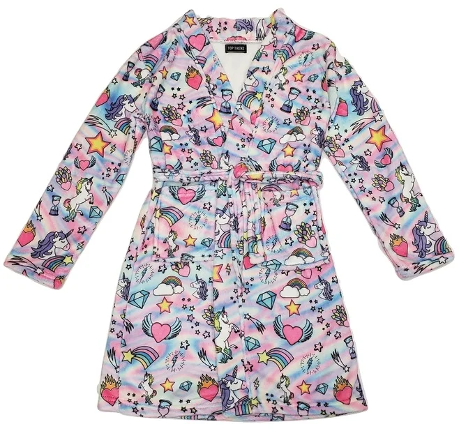 Fuzzy Unicorn Couture Bathrobe