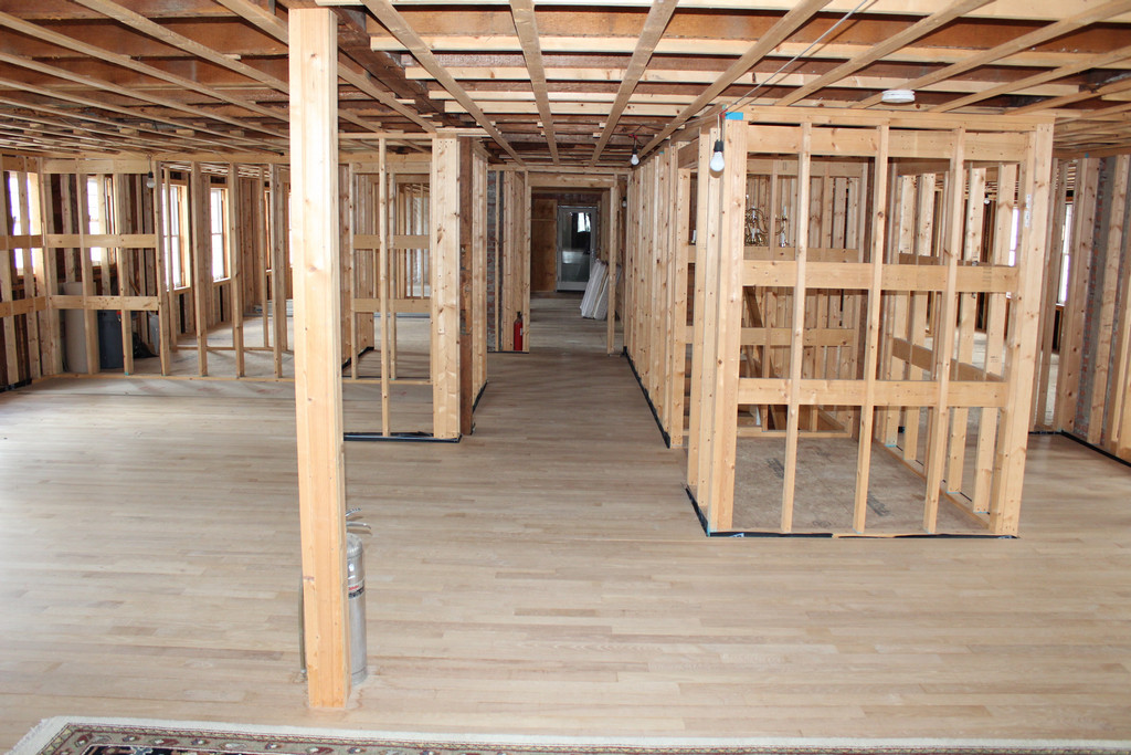 Second Floor Front-gutted and re-framed