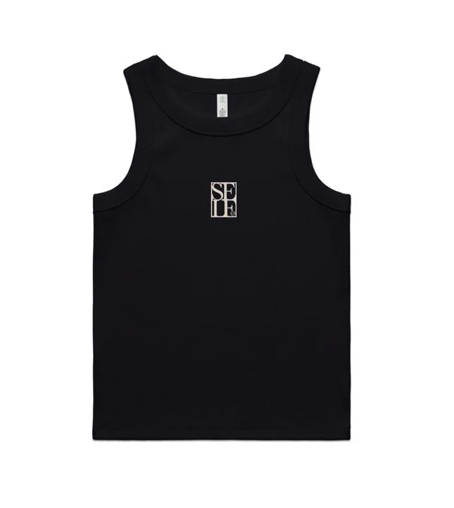 BLACK -Self Summer Singlets 2025 Edition- PRE SALE ONLY