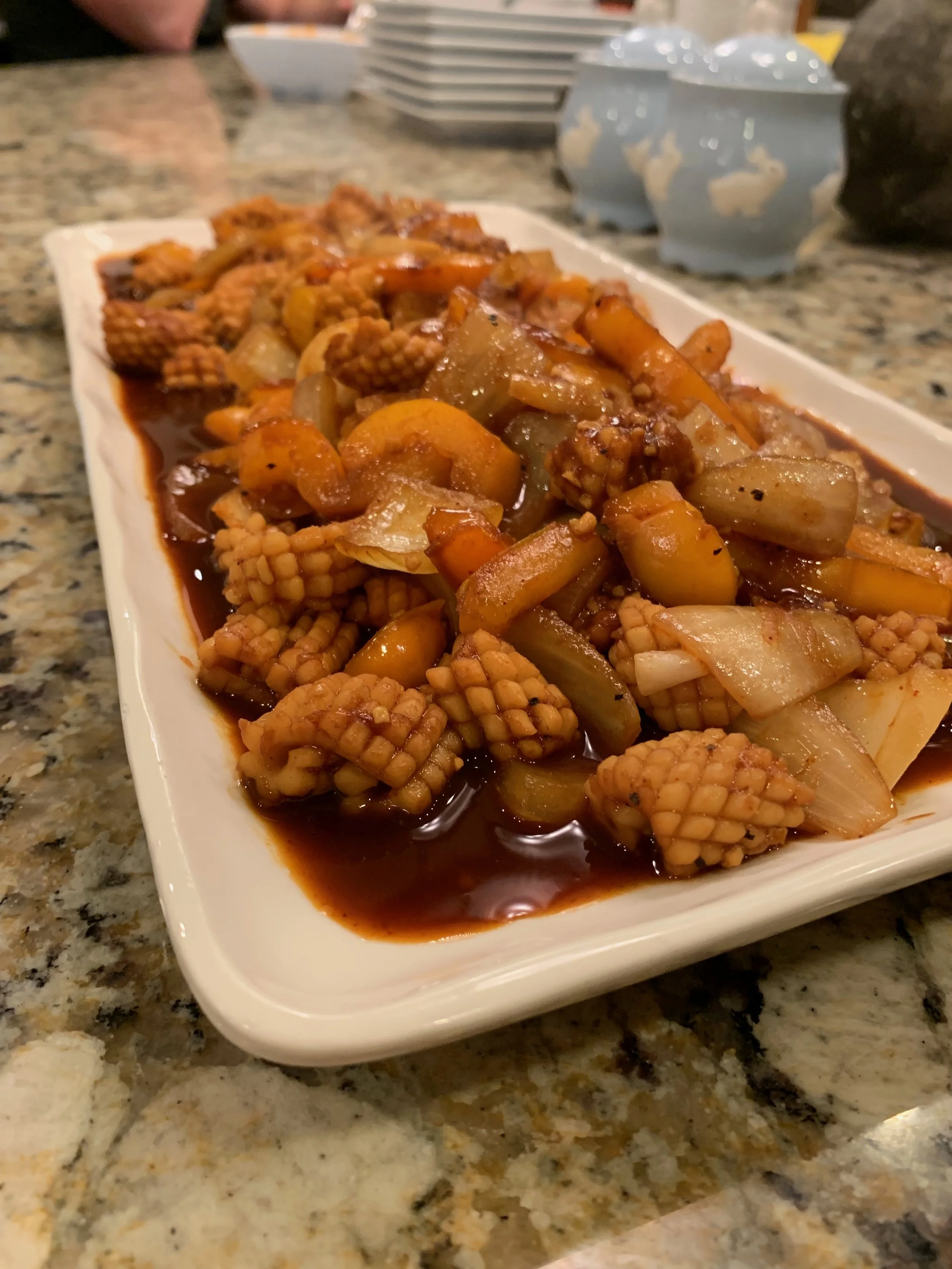 Korean Stir-Fried Squid (Ojingeo Bokkeum)
