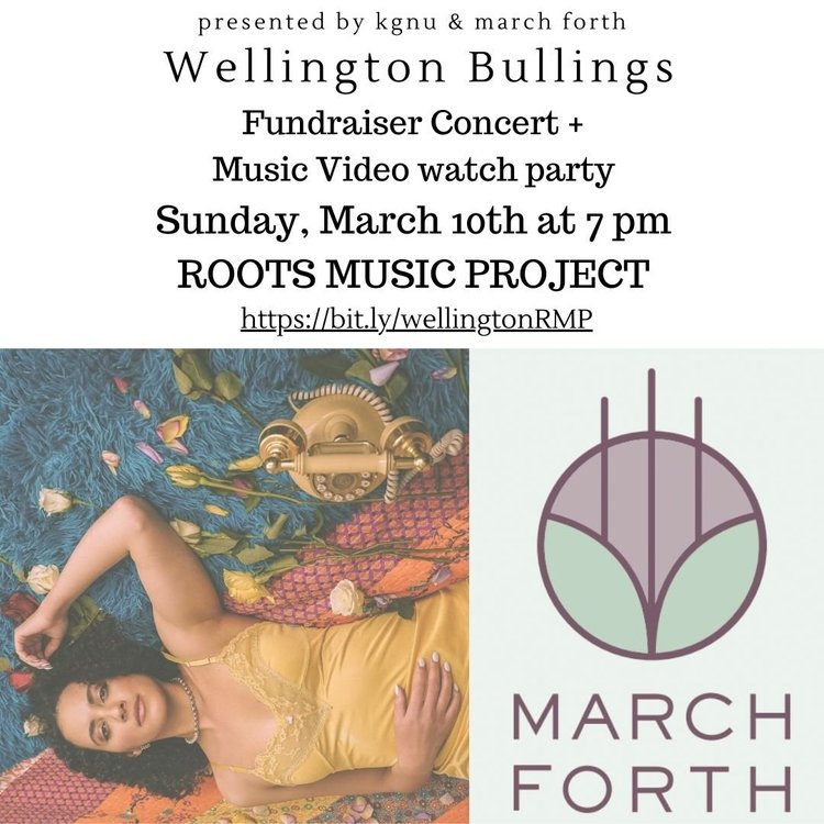 Wellington Bullings: Fundraiser Concert + Music Video Watch Party