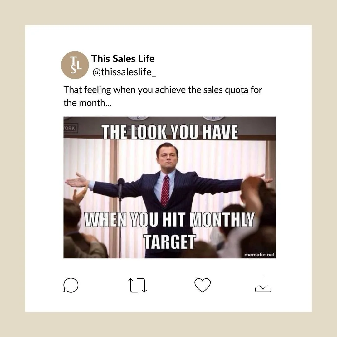 In sales, if there&rsquo;s one number that all salespersons obsess over, it has to be the quota. It&rsquo;s the final destination for any salesperson! And the pride that one gets when they reach the summit is worth framing into a picture.

Leave a 🥳
