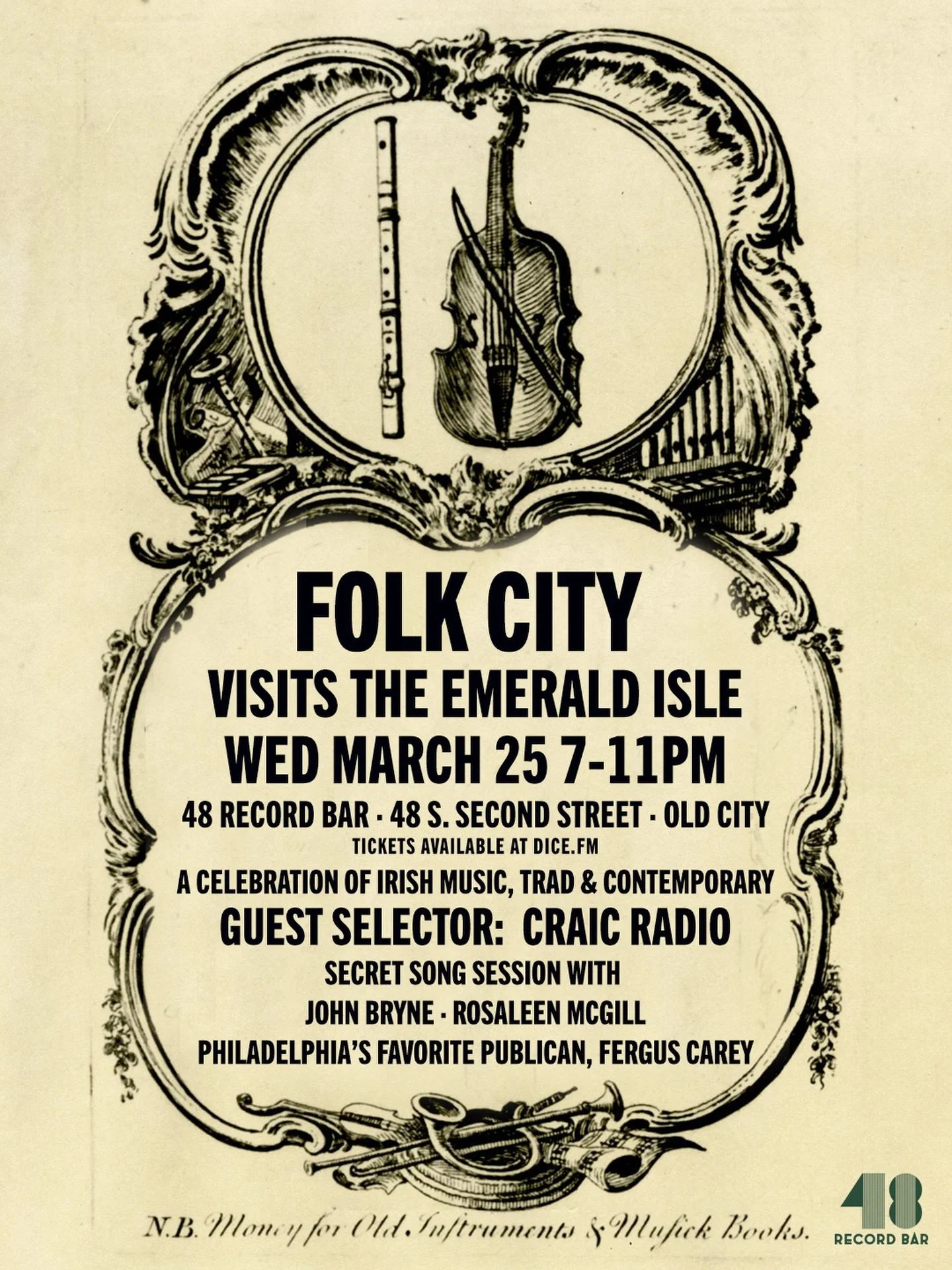 Beidh am iontach againn i gCathair na dT&iacute;re an mh&iacute; seo!

Tickets available via link in bio. 🍀