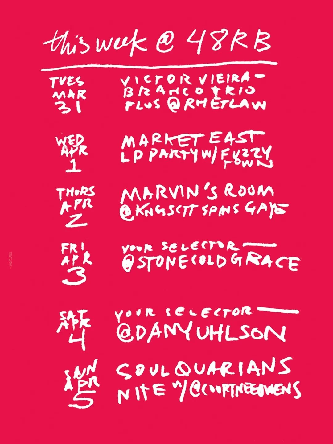 Do drop by!

Note: Tickets available for @marketeastmusic via link in bio!