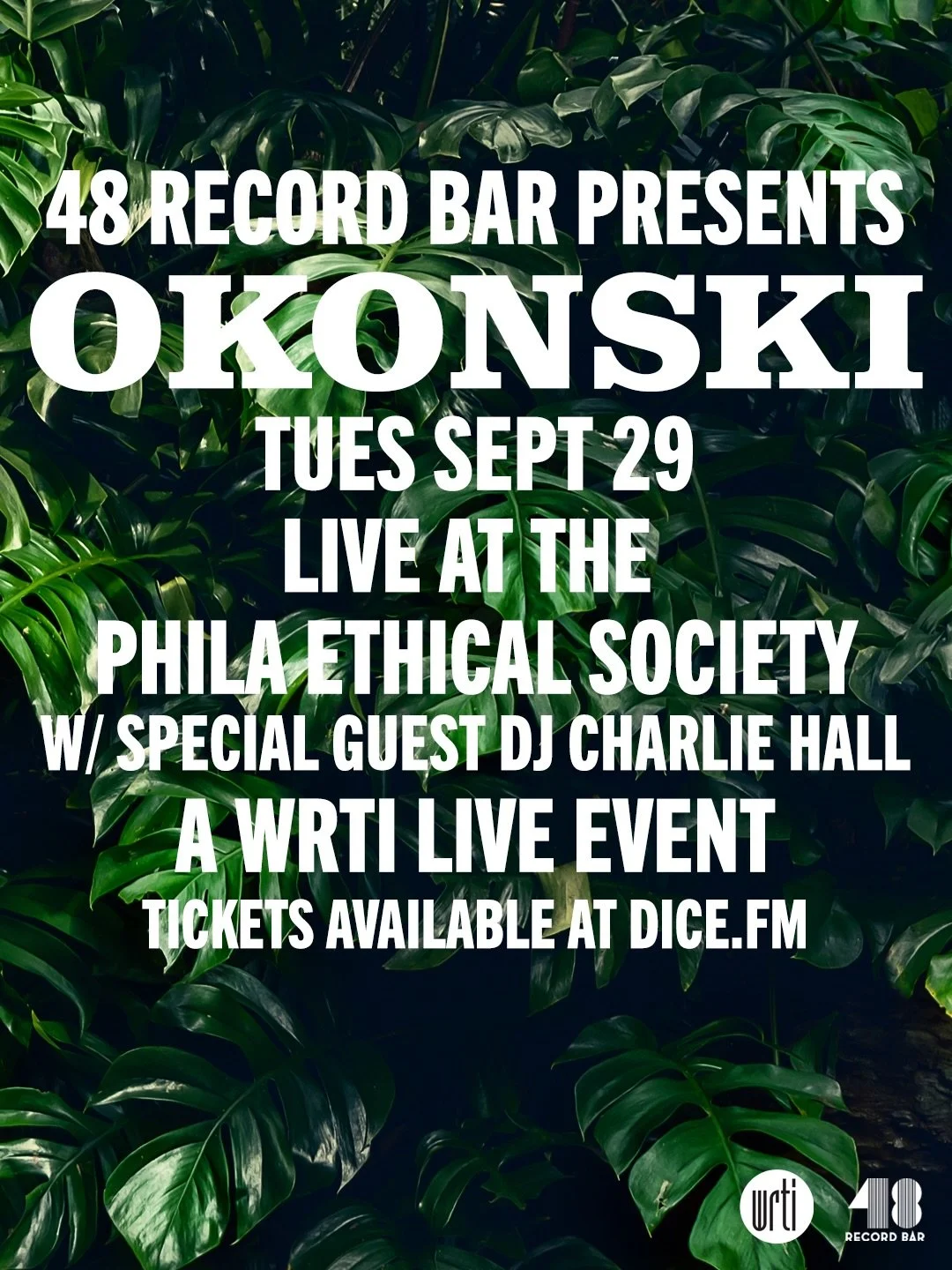 Low ticket alert/roll call/what to expect!

Folks we are down to our very last tickets for our first ever offsite concert with Okonski, and we couldn&rsquo;t be more excited! Here&rsquo;s some things to know:

1. None other than Charlie Hall of The W
