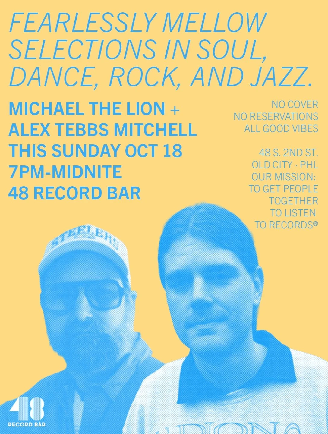 Do consider rolling up to the recordings bar this Sunday; it shall be heady.
