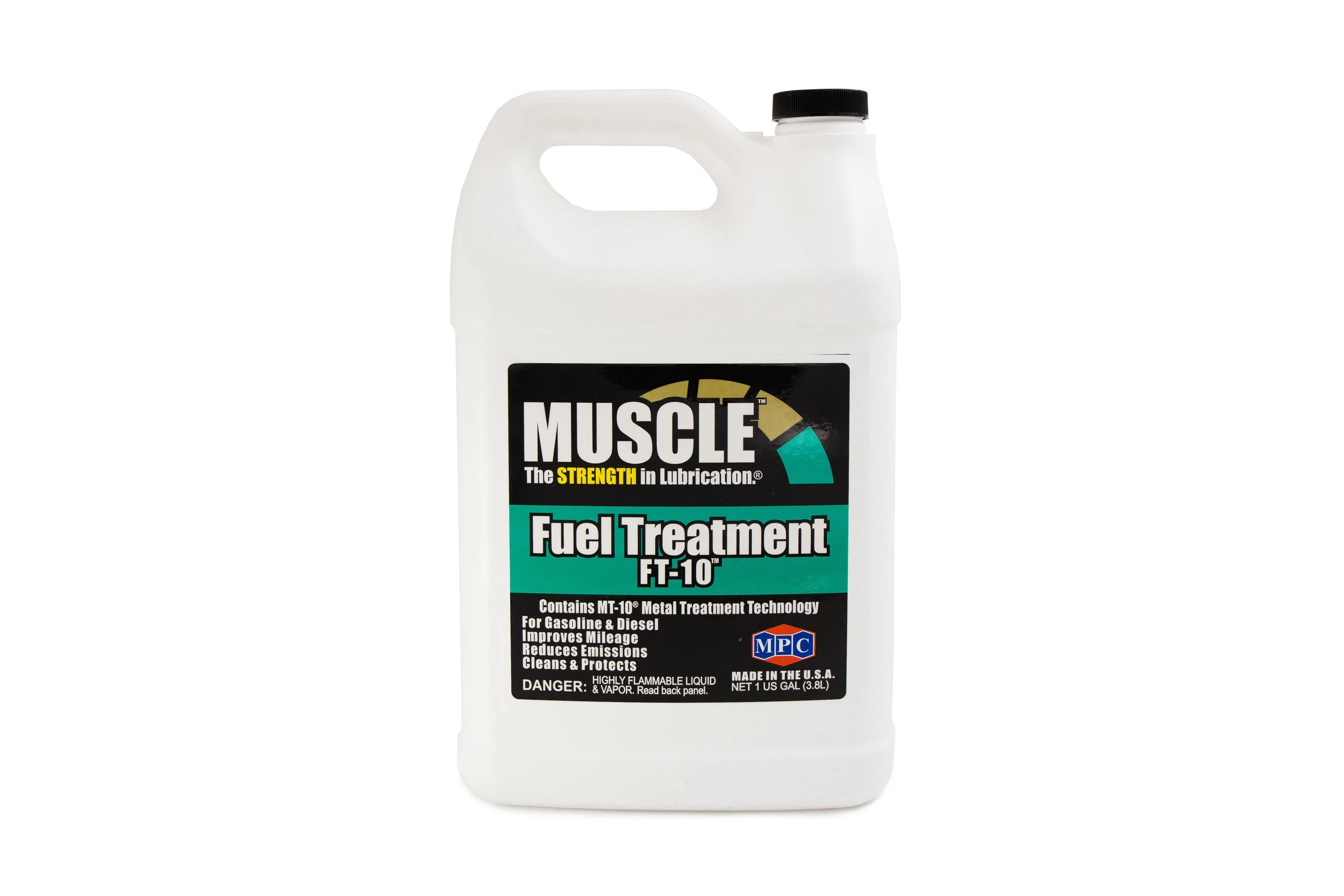 Fuel Treatment FT-10™ 1 gallon container, for fuel oil furnaces, boilers and bulk fuel storage tanks.
