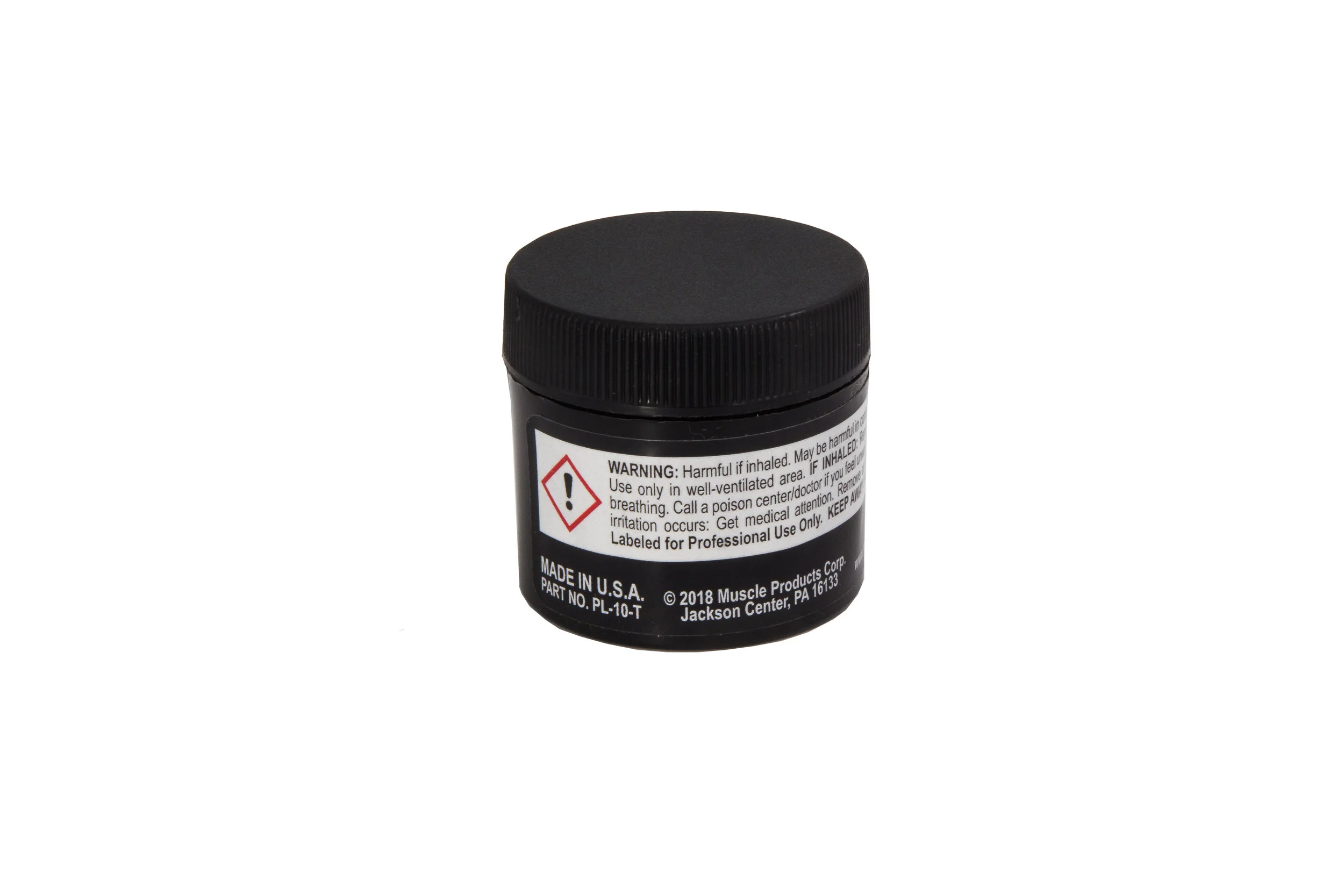 Back Left of a Small Power-Lift Grease PL-10 Container.