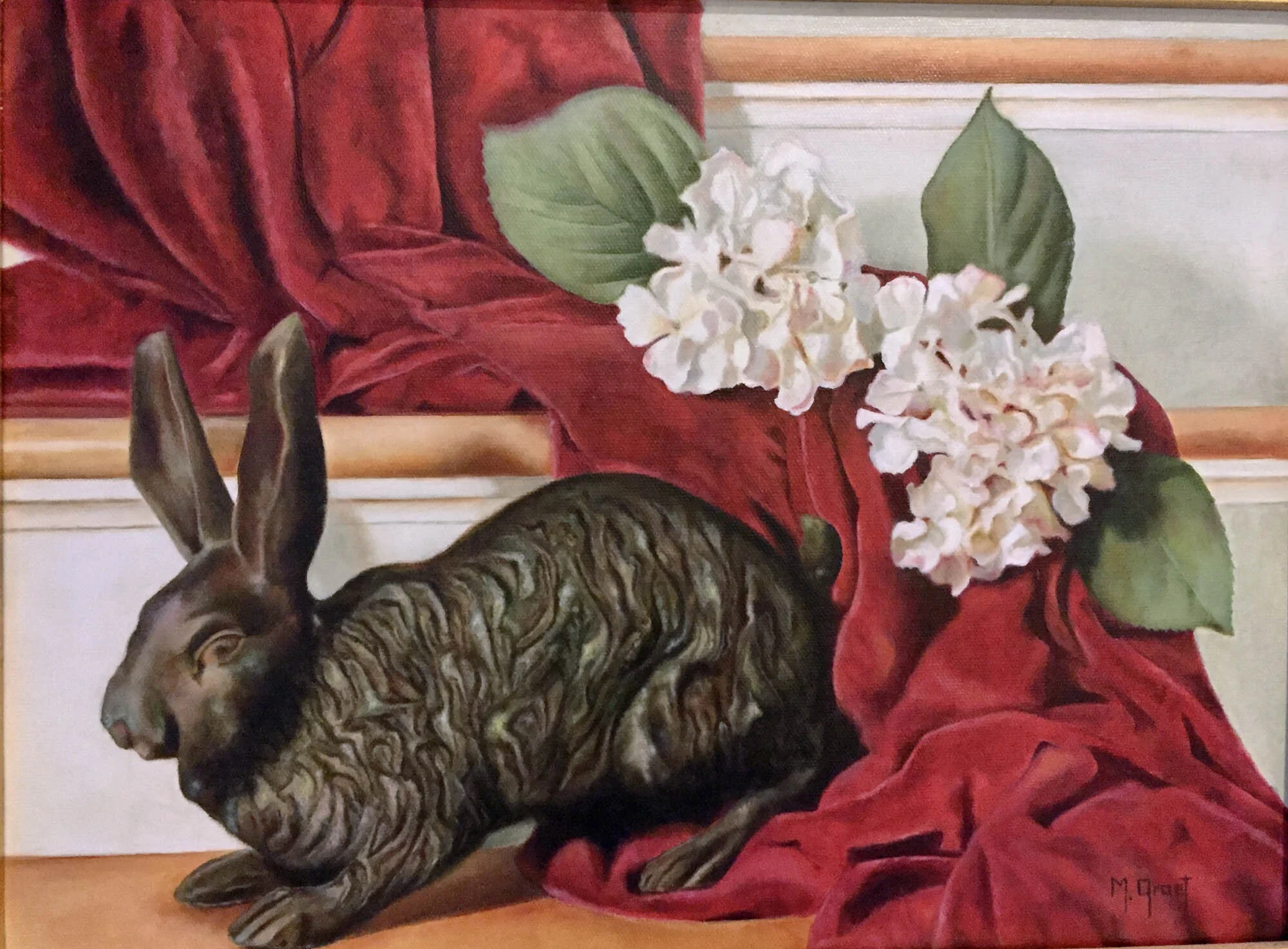 Hare on Stair
