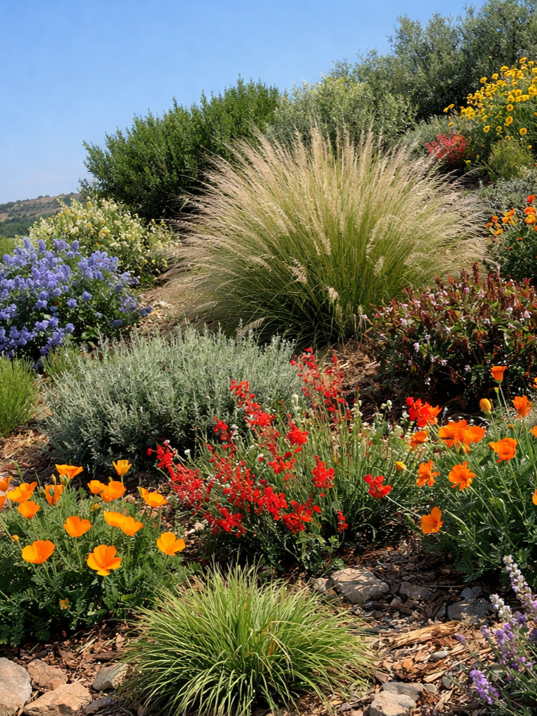 Smart Planting Arrangements with Drought-Tolerant California Natives