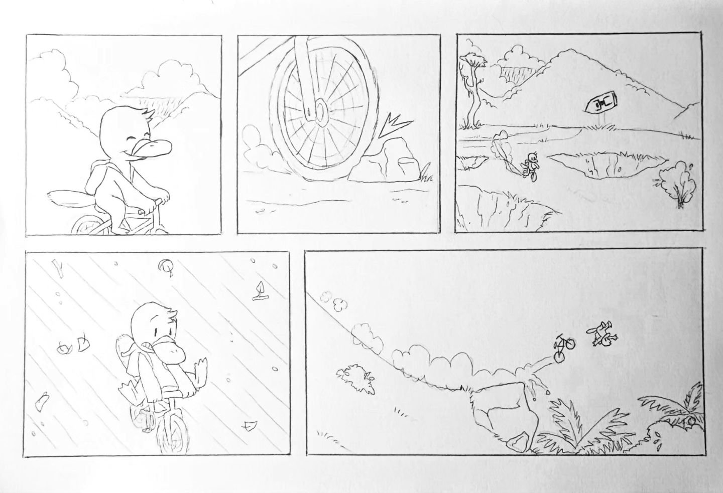Inktober 2024! 
Day 20 - Uncharted

Kip finds himself in uncharted territory.

#art #drawing #illustration #inktober #inktober2024 #artbyandrewf #andrewfrazierart