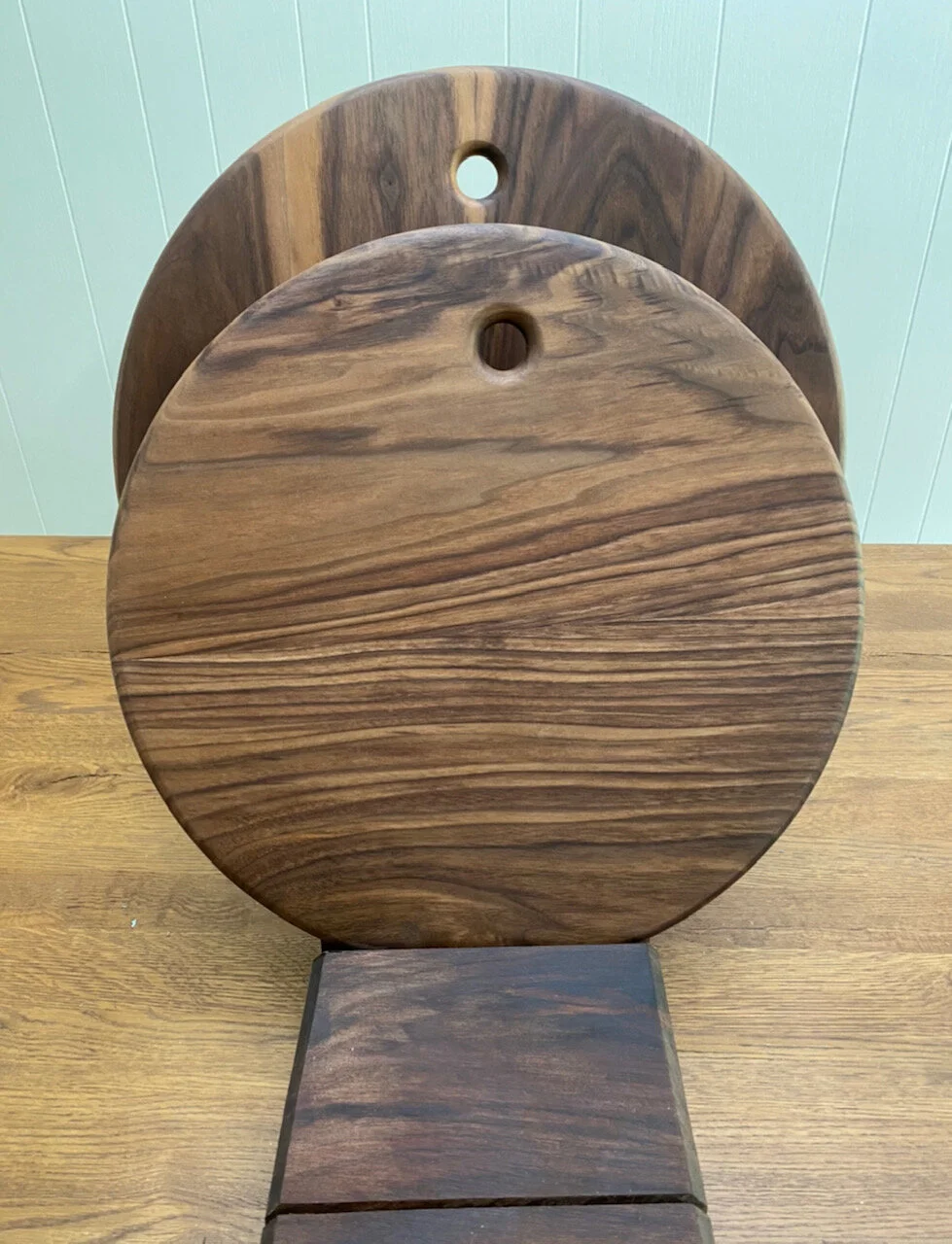 Walnut Serving Circles