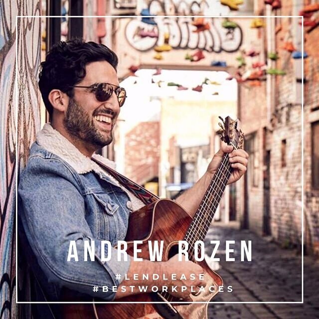 Stepping up for his first Harc Session today is @andrewrozenmusic, performing for the Lendlease Community that are working from home.⁠
Quarantunes live and exclusive from 3pm 🎵🎙️🎸🎺☀️⁠
⁠
⁠
#LendLeaseBeats⁠ #lendlease ⁠#bestworkplaces #harcsessions