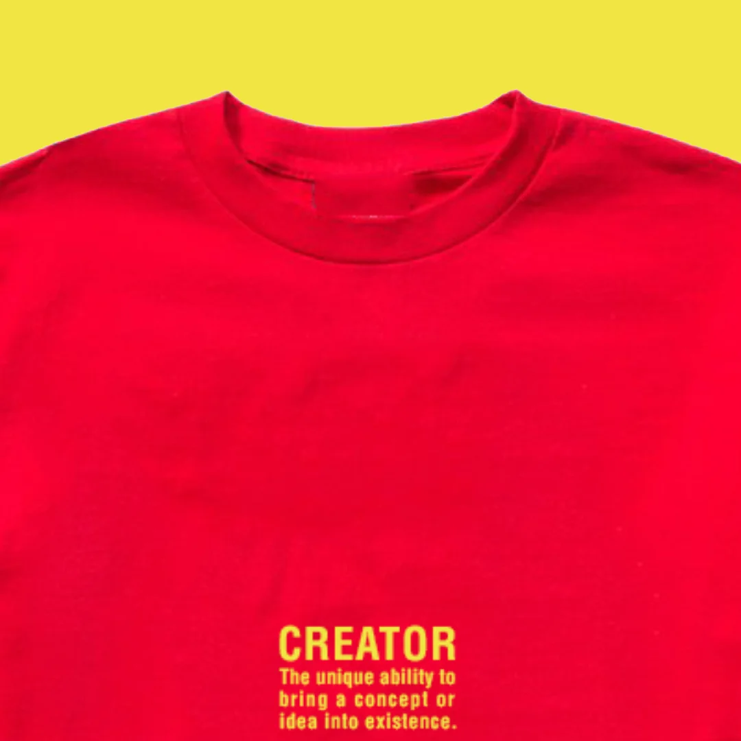 Red Creator Shirt Angle 1.jpg