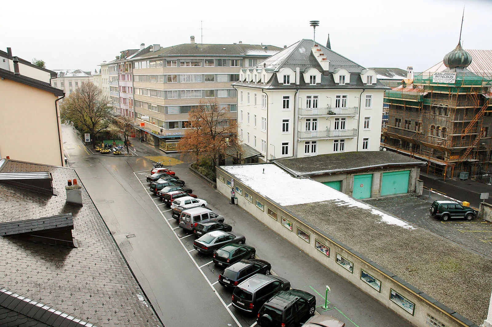 rue des Remparts avant les travaux | Sion