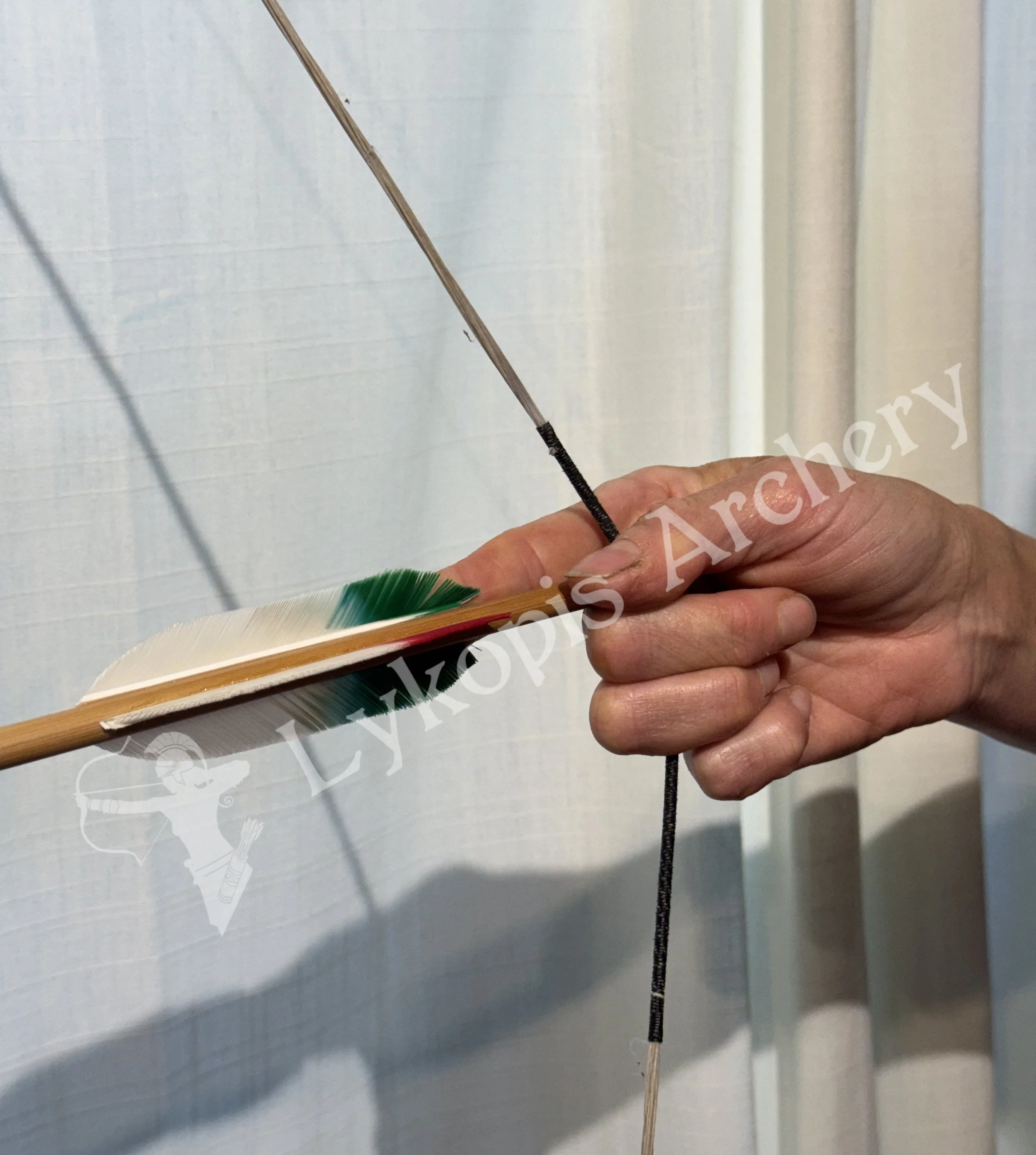 Slavic draw technique in archery