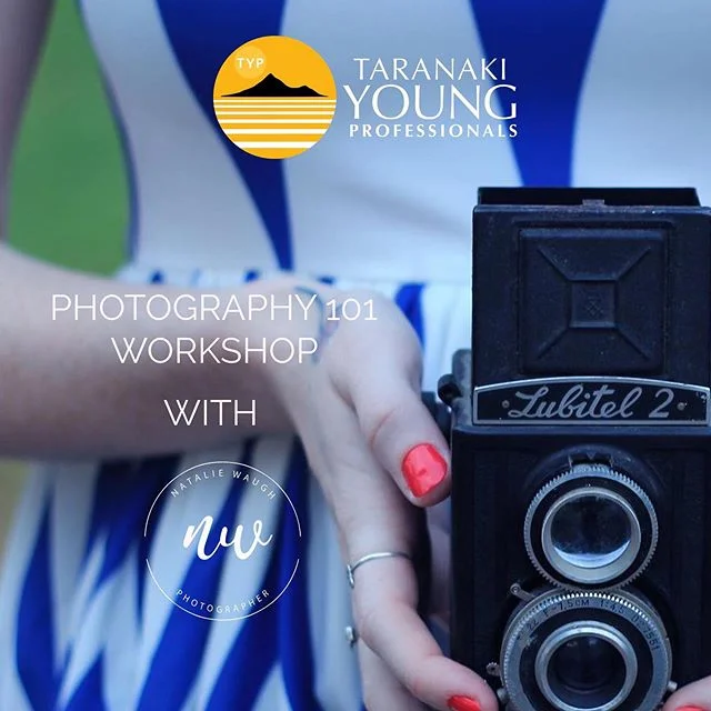 Have you always wondered why your Instagram lighting isn’t quite right? Or when you take a photo it looks completely different to what you see with the naked eye? 
It’s probably because you aren’t aware of the amazing settings your camera (or even your phone) might be capable of!!.. Come along to this awesome photography workshop with local award winning photographer Natalie Waugh which covers the basics of all the elements that should be considered when you take a photo! From everything down to composition and the technical terms such as Aperture, Exposure, Shutter Speed and ISO! 
Bring a note book and your camera along (or your smart phone) and learn all about photography and making those grams look great!! This event is FREE for members and $20 for non-members. Members please use your personalised discount code when purchasing your ticket on Eventbrite to receive the TYP members discount.  https://www.eventbrite.com/e/typ-photography-workshop-101-with-natalie-waugh-photography-tickets-67824108735

Buy your tickets today so you don’t miss out on this awesome event 😊

#photography #photographyworkshop #photography101 #nataliewaughphotographer #typ #taranakiyoungprofessionals #taranaki #taranaki_nz #youngprofessionals