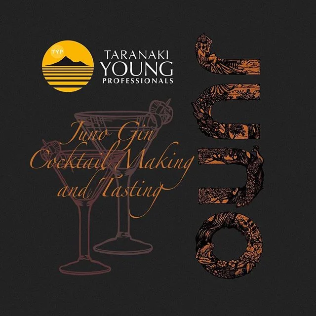 Have you wondered how our delicious, award winning local gin distillery came to be? Or how they make their incredible gins? Or how to best turn them into incredible cocktails to impress your future dinner party guests?

Make sure you come along to TYP's collaboration with Juno Gin for a night learning about gin, tasting and mixing away to make some glorious gin cocktails! 🍸

Thursday 29th August, 6pm-7.30pm; 16 Sunley Street, New Plymouth

Tickets are $25 for members and $35 for non-members - but they are strictly limited and expected to SELL OUT fast!

Get your ticket now so you don't miss out!

https://www.eventbrite.com/e/typ-juno-gin-cocktail-making-and-tasting-tickets-69279277183

#typ #taranakiyoungprofessionals #yopro #taranaki #gin #junogin #gintasting