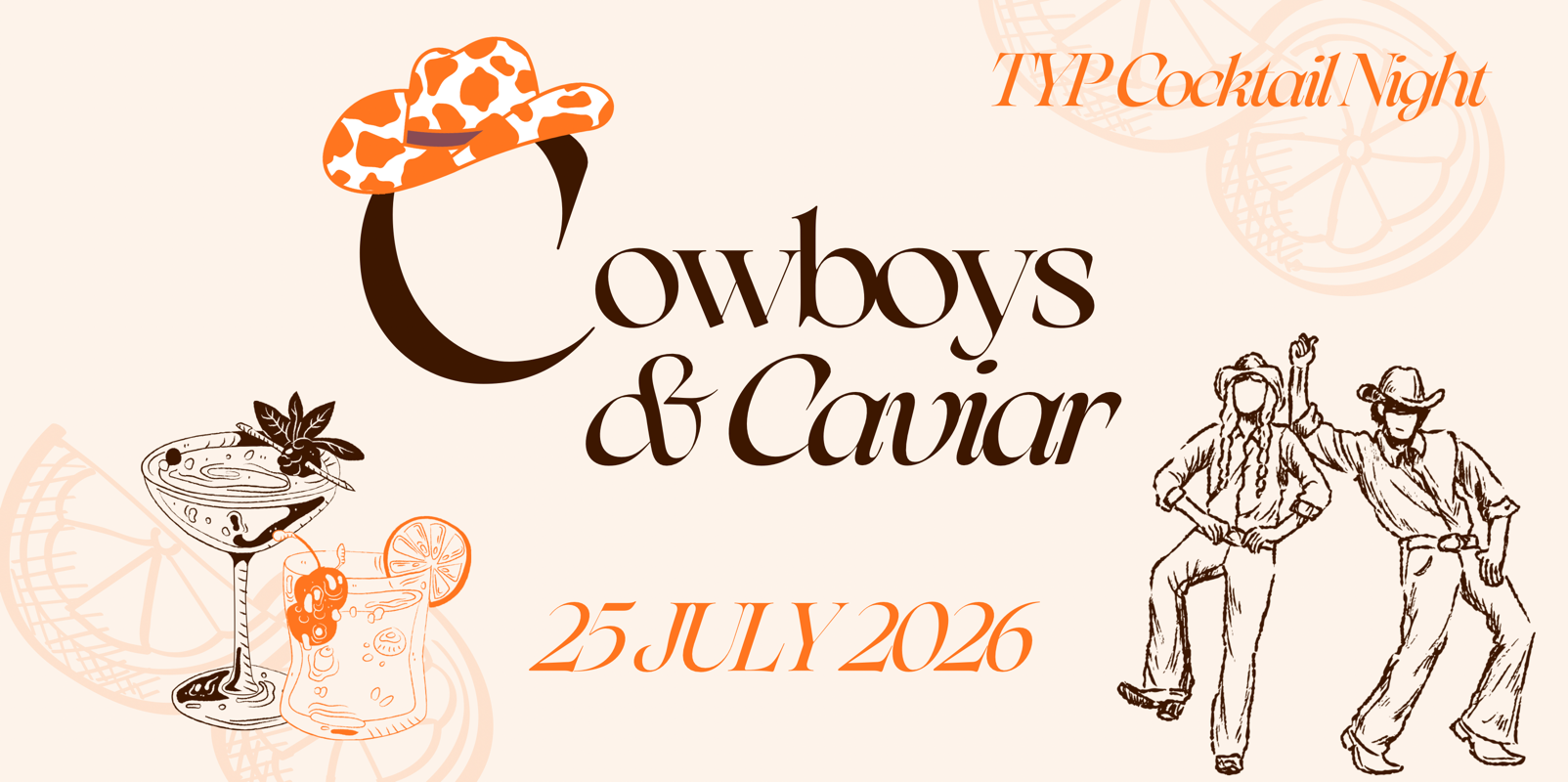 Cowboys and Caviar ~ TYP Cocktail Party