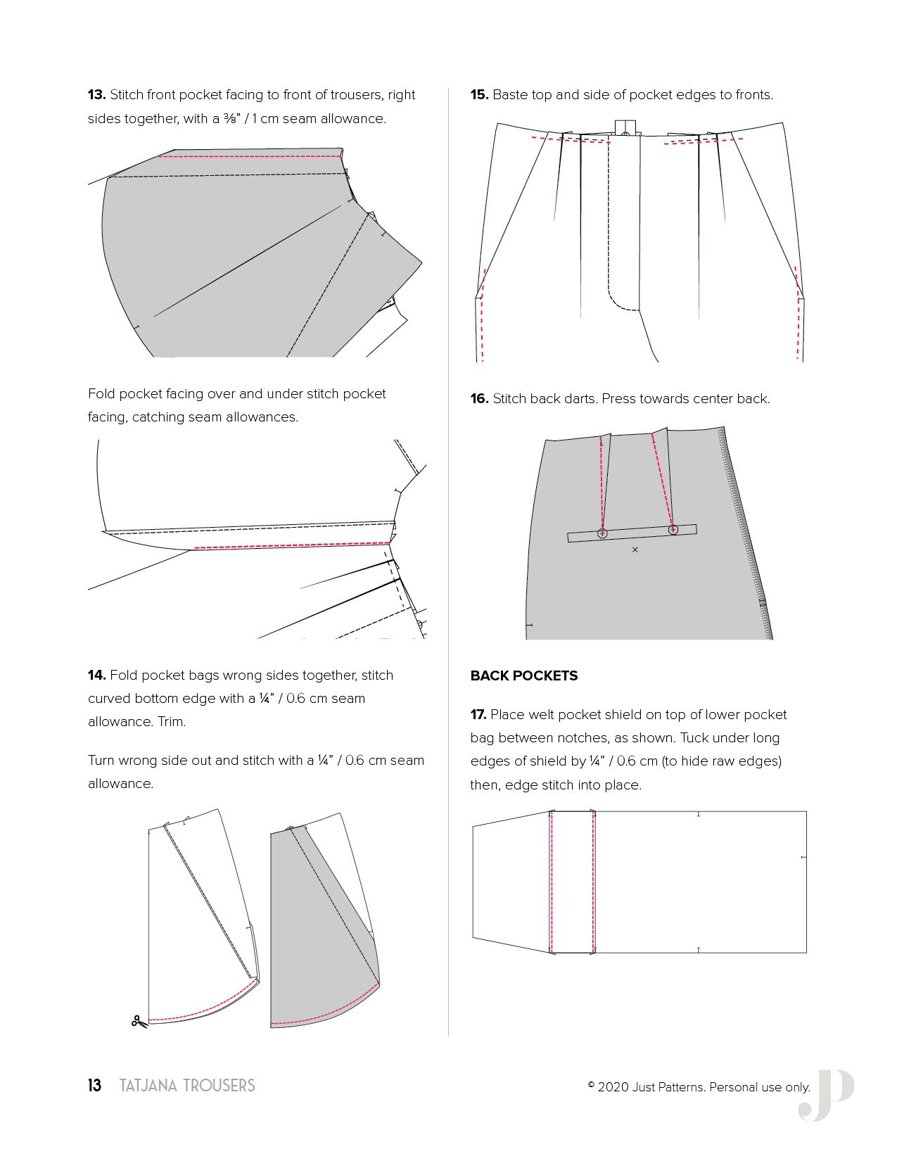 Add Cargo Pockets with This StepbyStep Guide  Classic Sewing Magazine