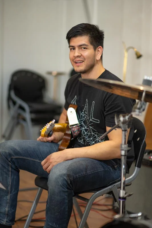 Enrique has been playing guitar since the age of 11. He later graduated from ASU with a degree in Jazz Studies through the jazz guitar studio. Currently, he works with cover and variety bands playing at bars, private events, and everything in between.